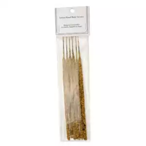 Six Dragon's Blood hand-rolled resin incense sticks packaged in a clear plastic sleeve with a labeled hanging tag