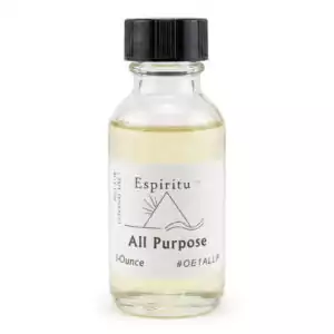 1 oz bottle of Espiritu All Purpose ritual aroma oil for blessing, cleansing, and general positive intention work.
