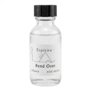 Espiritu Bend Over ritual aroma oil 1oz labeled glass bottle — classic hoodoo commanding formula for gaining influence, bending will, and dominating difficult situations.