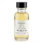 OE1DOA_Z_1a Espiritu Do As I Say ritual oil 1oz bottle — commanding hoodoo condition oil with direct-command label for compelling influence in spellwork.