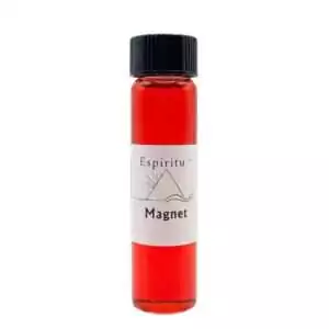 2 dram bottle of Magnet drawing and attraction condition oil for hoodoo practice, used to draw love, money, and opportunity.