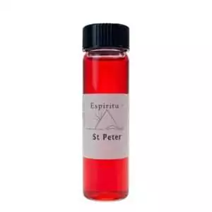 Espiritu St. Peter ritual aroma oil 2 dram — small bottle of hoodoo door-opening success formula invoking the keeper of keys for prosperity and advancement.