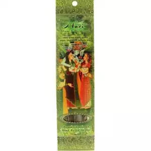 10-pack of Hari devotional incense sticks for meditation, prayer, and altar use, with a warm traditional fragrance.