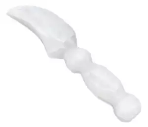 10 inch selenite crystal athame ritual blade for energy direction circle casting and cord cutting work