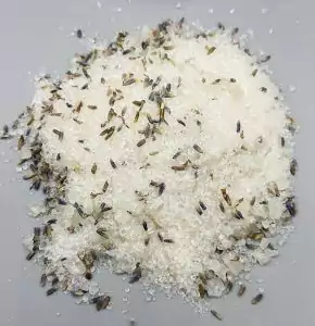 Love Bath Salts 5lb bulk bag — ritual bath salt blend charged with love energy for romance attraction, relationship magic, and ongoing love ritual bathing practice.