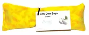 Energy eye pillow filled with lemon verbena and eucalyptus — handcrafted flannel herb pillow for revitalizing energy, mental uplift, and invigorating pre-ritual preparation.