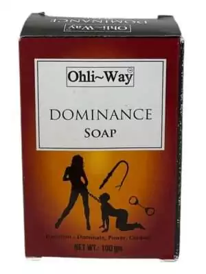 Ohli~Way Dominance soap packaging with brand name and commanding energy label for ritual bath power and control workings