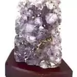 Amethyst Druse lamp