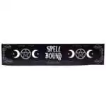 Decorative incense packaging reading Spell Bound featuring mystical spell-craft artwork, containing 15 frankincense ritual incense sticks.