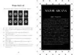 9781922786227.IN11 Black Violet Tarot card featuring dramatic dark botanical composition