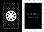 9781922786227.IN13 Black Violet Tarot card with deep violet and black color palette illustration