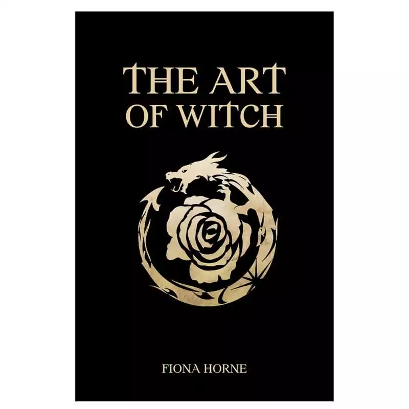 Art of Witch book by Fiona Horne showing front cover with modern witchcraft aesthetic imagery and author name