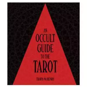 An Occult Guide to the Tarot hardcover book by Travis McHenry showing front cover with esoteric and Kabbalistic tarot imagery