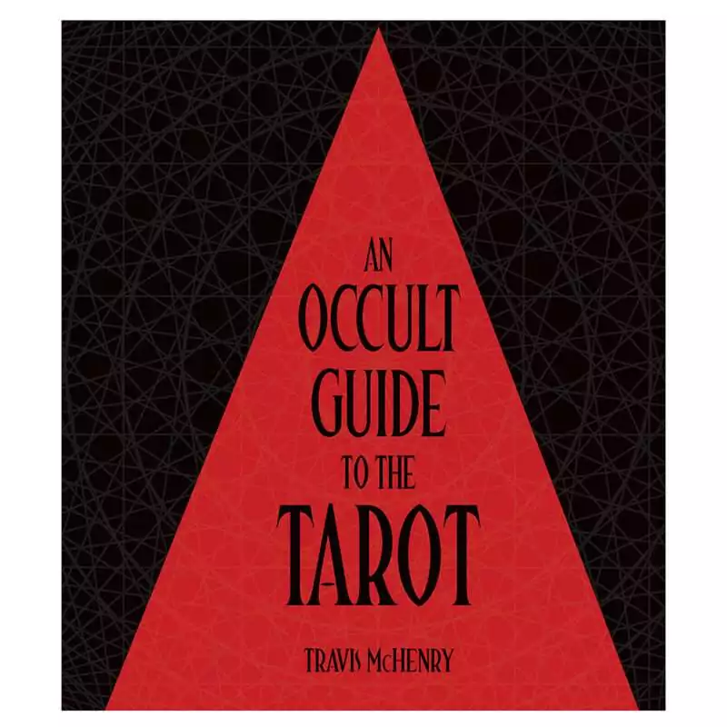 Occult-Guide-to-the-Tarot-hc-by-Travis-McHenry-BOCCGUIT An Occult Guide to the Tarot hardcover book by Travis McHenry showing front cover with esoteric and Kabbalistic tarot imagery