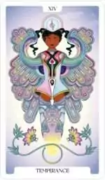 Version 1.0.0 Stellar Vault Tarot card featuring cosmic art and silver-edged frame
