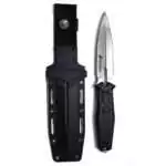 Marines ritual athame 9.5 inch — ceremonial USMC-styled dagger for Wiccan altar use displayed on dark background.