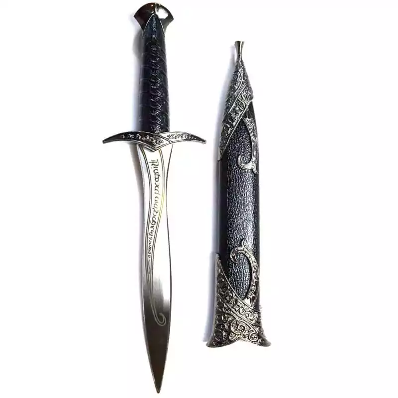 9-12quot-Snake-Eye-athame-RA3291 9 and a half inch Snake Eye athame with serpent eye handle detailing, a ritual dagger for circle casting and ceremonial altar work