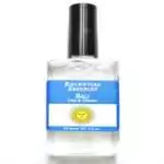 Bali Escential Essences fragrance oil ½ oz roll-on by Auric Blends — glass bottle with tropical Bali-themed label on white background.