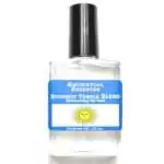 Buddhist Temple Escential Essences fragrance oil ½ oz roll-on by Auric Blends — glass bottle with temple-themed label on white background.