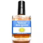 Moon Goddess Escential Essences fragrance oil ½ oz roll-on by Auric Blends — glass bottle with lunar goddess label on white background.