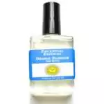 Orange Blossom Escential Essences fragrance oil ½ oz roll-on by Auric Blends — glass bottle with bright citrus floral label on white background.