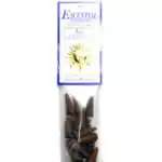 Bali Escential Essences incense cones 16-pack by Auric Blends — tropical sacred Balinese blend packaging on white background.