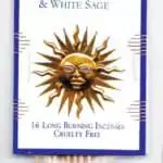 Cannabis and White Sage Incense Sticks — Auric Blends Escential Essences 16-Pack