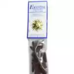 Citronella Escential Essences incense cones 16-pack by Auric Blends — bright fresh lemon packaging on white background.
