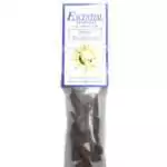 Energy Escential Essences incense cones 16-pack by Auric Blends — vibrant solar vitality packaging on white background.