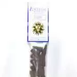Lavender Escential Essences incense cones 16-pack by Auric Blends — calming purple lavender packaging on white background.
