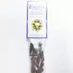 Moon Goddess Escential Essences incense cones 16-pack by Auric Blends — luminous lunar goddess packaging on white background.