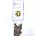 Orange Blossom Escential Essences incense cones 16-pack by Auric Blends — bright floral spring packaging on white background.