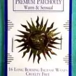Premium Patchouli Incense Sticks — Auric Blends Escential Essences 16-Pack