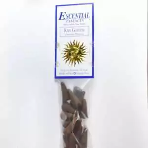Rain Goddess Escential Essences incense cones 16-pack by Auric Blends — fresh aquatic goddess packaging on white background.