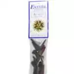 Red Ginger Escential Essences incense cones 16-pack by Auric Blends — spicy fire element packaging on white background.