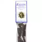 White Lotus Escential Essences incense cones 16-pack by Auric Blends — lotus-themed packaging on white background.