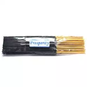 Prosperity Escential Essences incense sticks bulk 95-100 pack by Auric Blends — large quantity abundance packaging on white background.