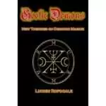Goetic Demons cover by Lucien Rofocale, a 100-page paperback working manual on Goetic and Sumerian demonology with introduction by Corvis Nocturnum for experienced ceremonial and Gnostic practitioners.