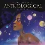 B27ASTW Image 1 Cover of Llewellyn's 2027 Astrological Calendar, illustrated with a woman's profile against a starry night sky of planets and constellations, marking its 94th edition.