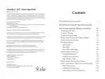 Copyright and table of contents page from Llewellyn's 2027 Moon Sign Book listing sections on gardening by the Moon, Moon void-of-course, and forecasts.