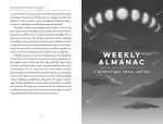 Opening spread of The Methods of the Moon Sign Book chapter in Llewellyn's 2027 Moon Sign Book, illustrated with phases of the Moon.