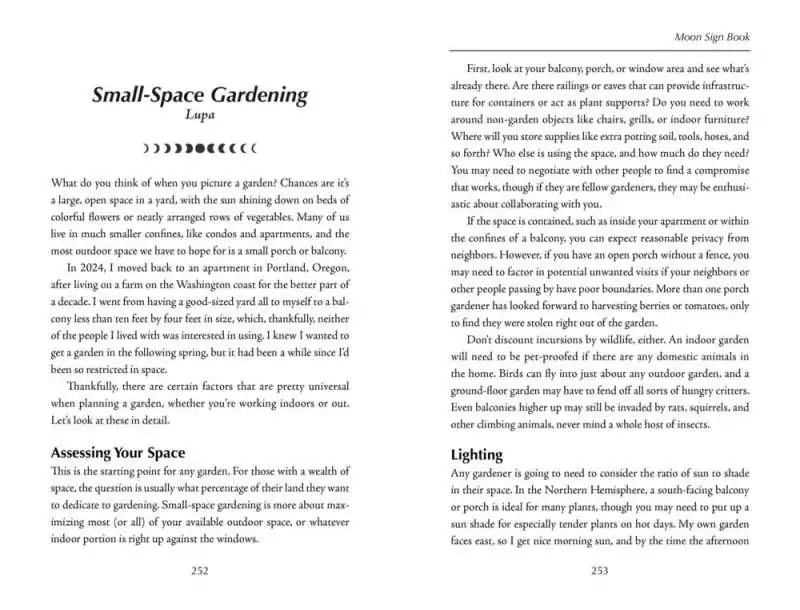 Interior pages from Llewellyn's 2027 Moon Sign Book covering 2027 New and Full Moon forecasts and a Supermoon overview.