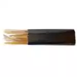 Escential Essences Four Elements incense sticks packed together in clear plastic, dark scented sticks with bare tan ends loosely spread at one side