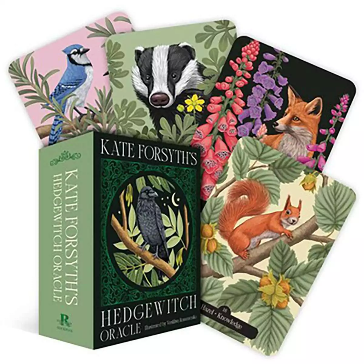 Kate Forsyth’s Hedgewitch Oracle — 44-Card Plant Folklore Oracle Deck